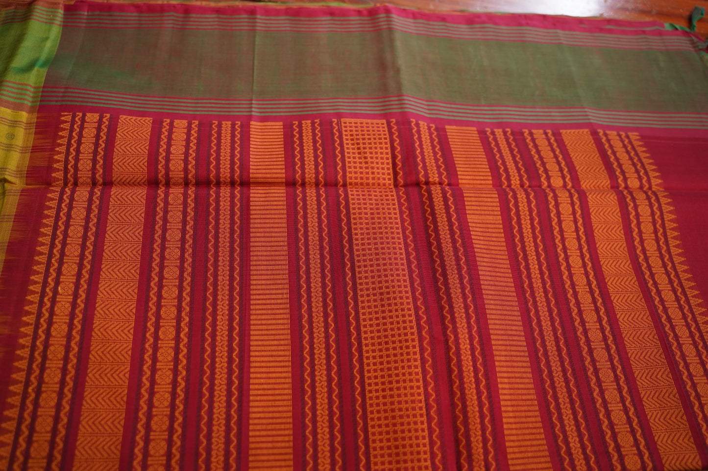 Kanchi Handloom Silk Cotton Saree PC17517