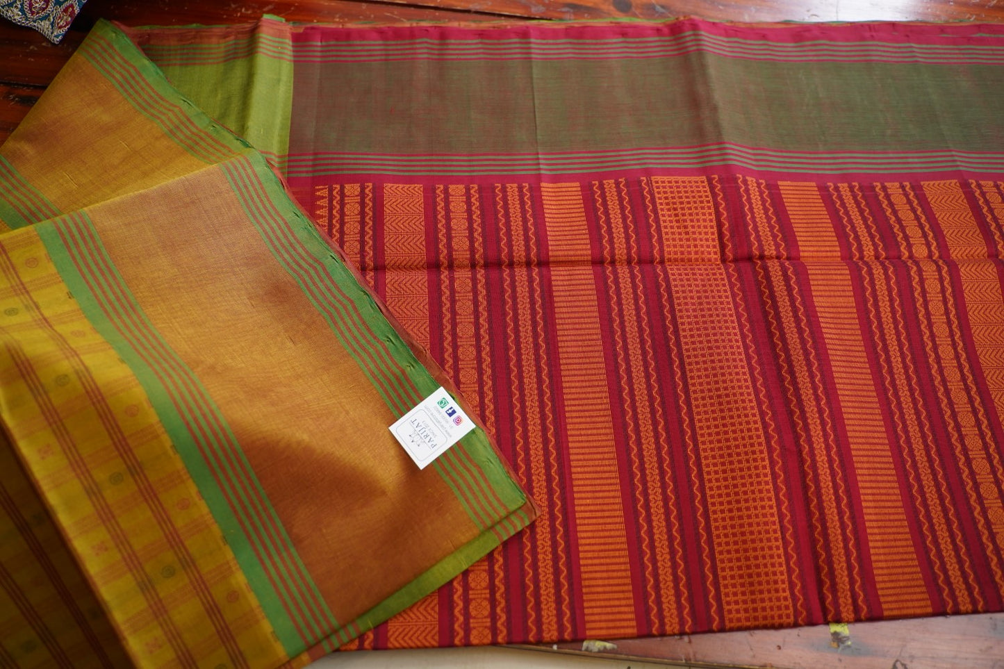 Kanchi Handloom Silk Cotton Saree PC17517