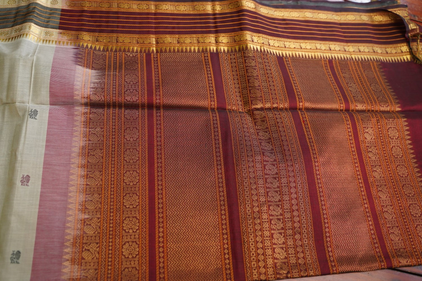 Kanchi Handloom Silk Cotton Saree PC17518