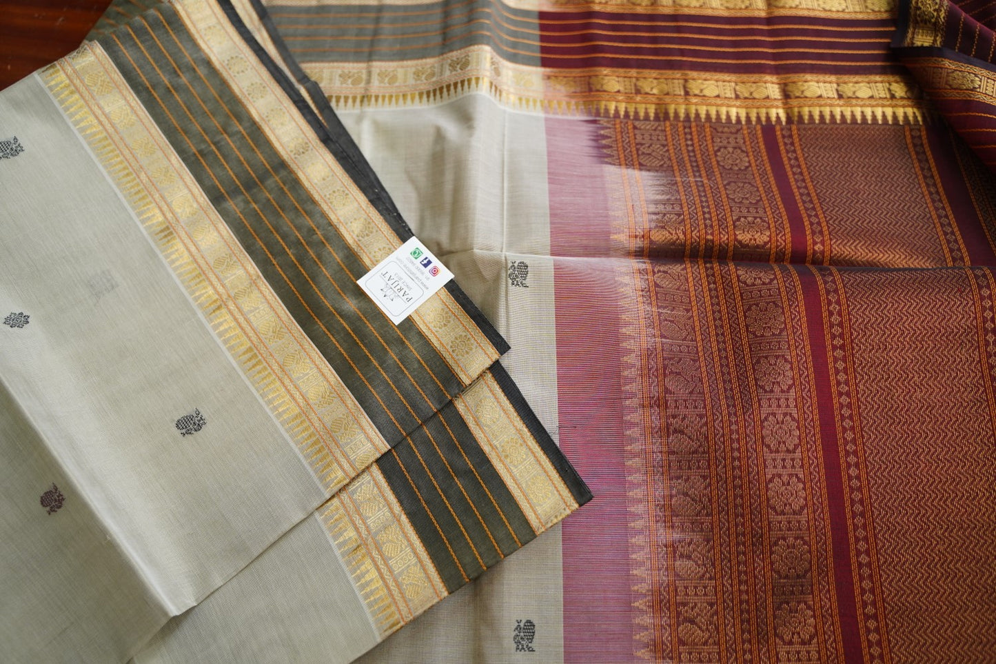 Kanchi Handloom Silk Cotton Saree PC17518