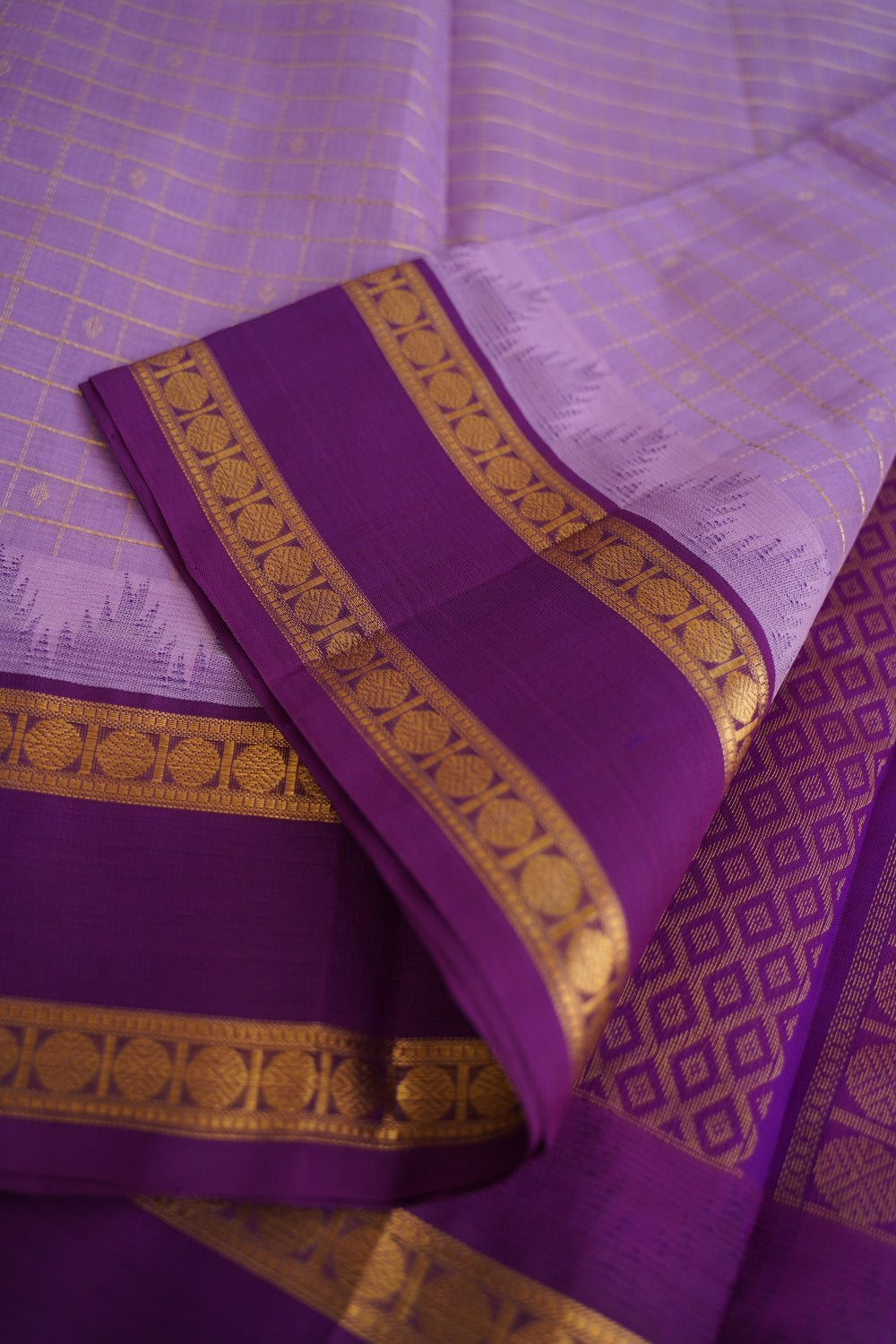 Kanchi Handloom Silk Cotton Saree PC15255