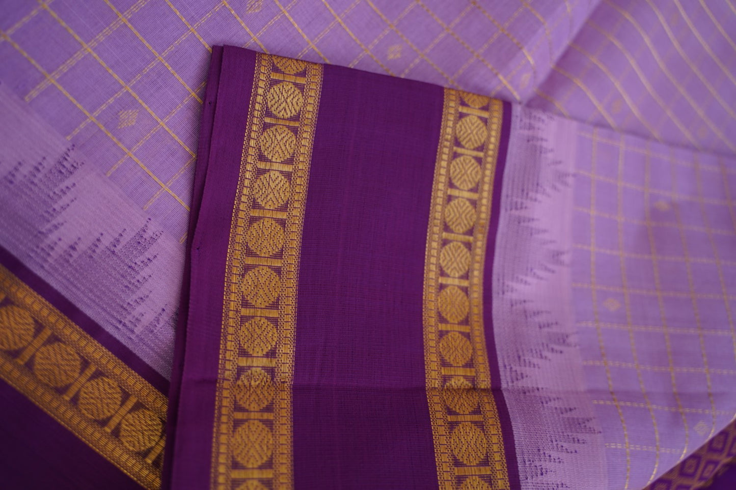 Kanchi Handloom Silk Cotton Saree PC15255