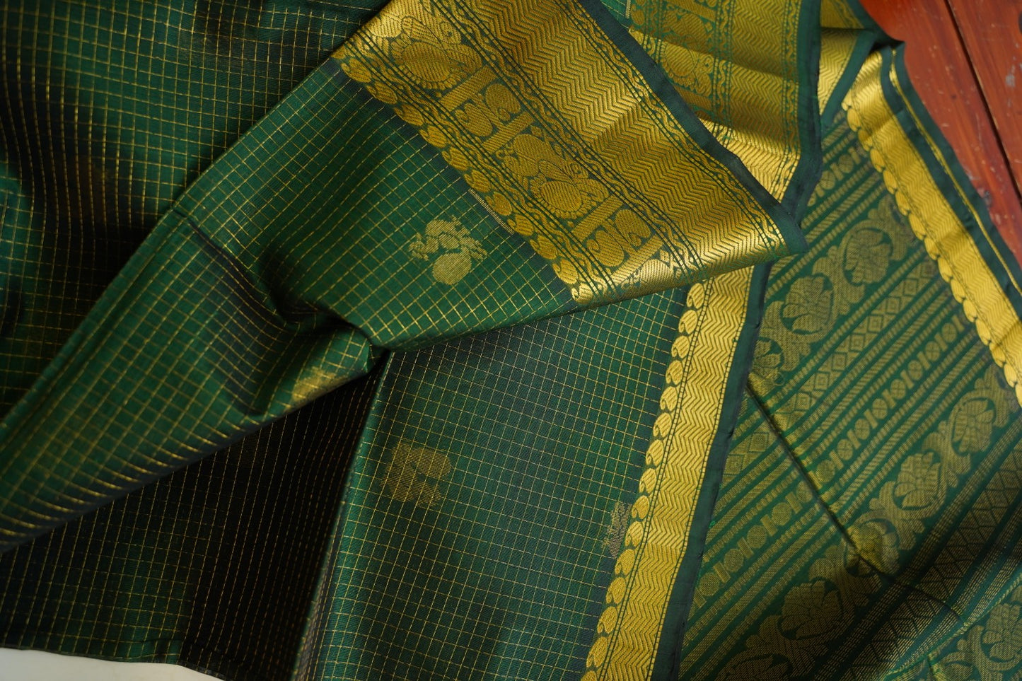 Kanchi Handloom Silk Cotton Saree PC17521