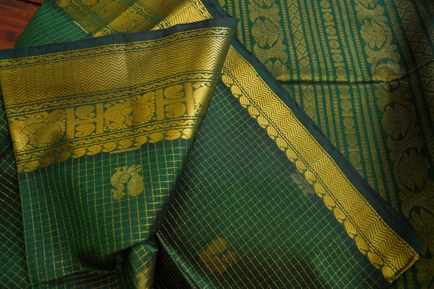 Kanchi Handloom Silk Cotton Saree PC17521