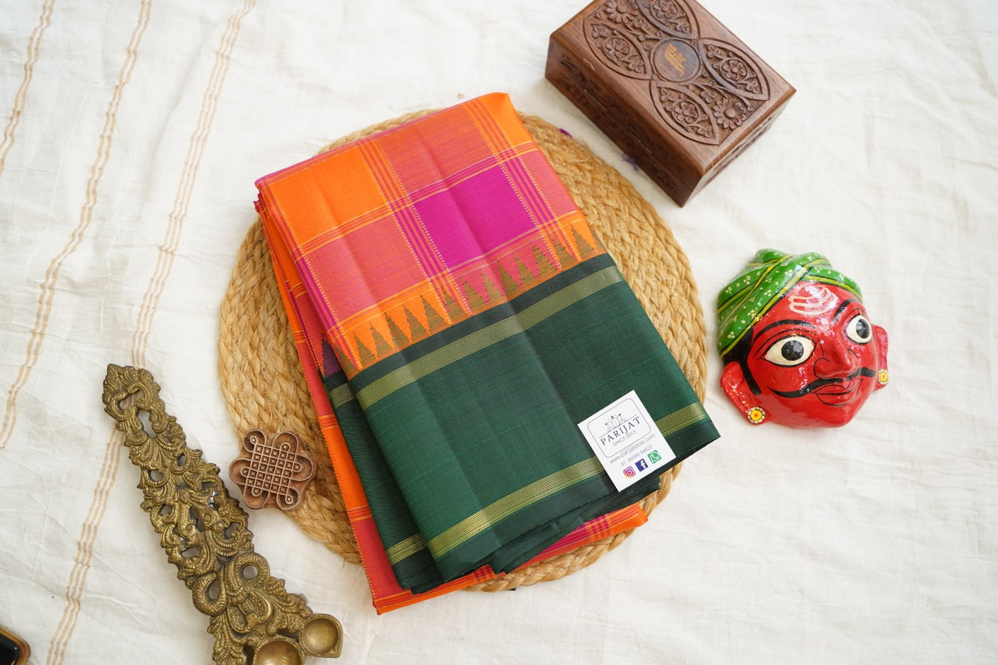 Pure Kanchi Silk Saree PC17526