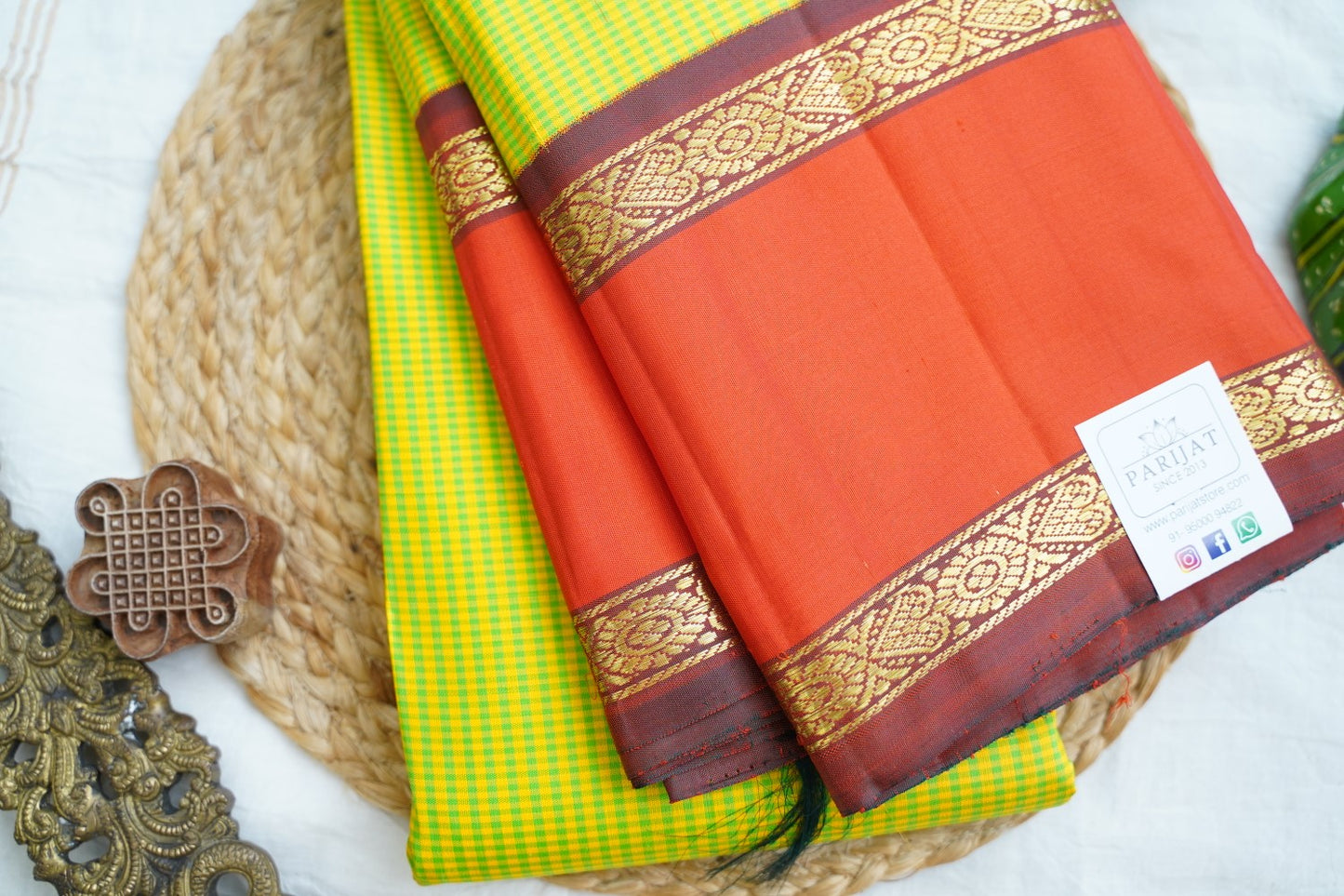 Pure Kanchi Silk Saree PC17524