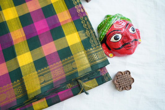 Kanchi Handloom Silk Cotton Saree PC17539