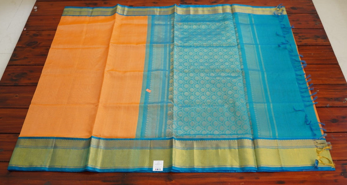 Kanchi Handloom Silk Cotton Saree PC15245