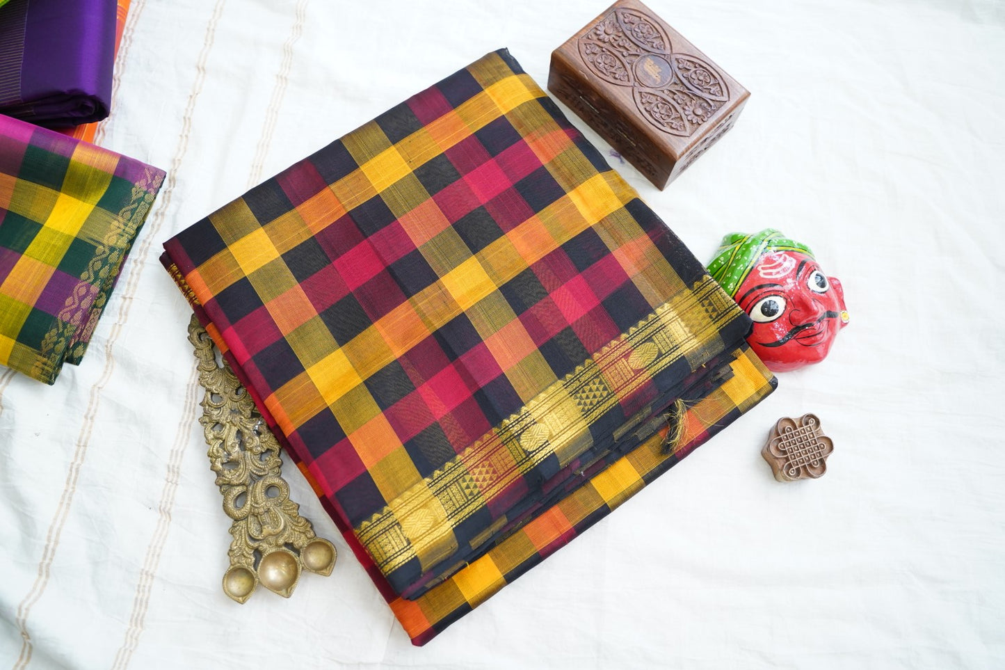 Kanchi Handloom Silk Cotton Saree PC17540