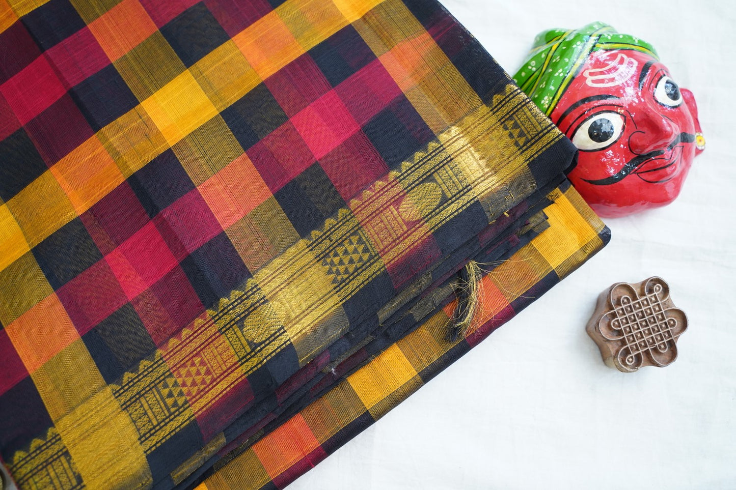 Kanchi Handloom Silk Cotton Saree PC17540