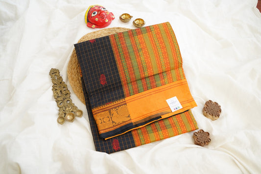 Kanchi Semi Silk Cotton Saree PC15281