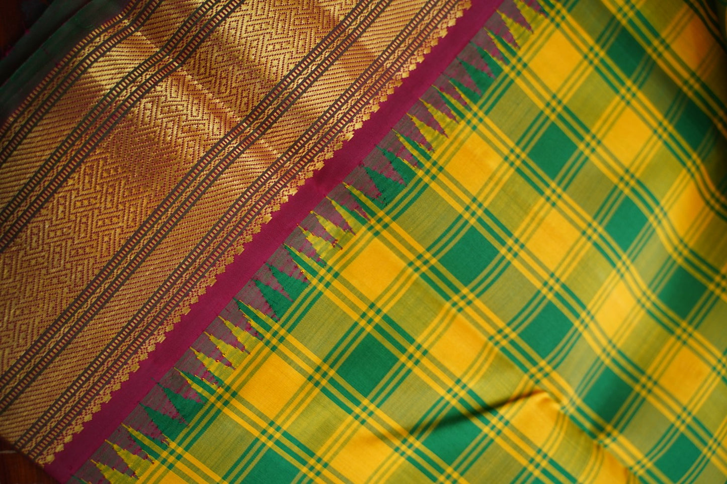 Pure Kanchi Silk Saree -PC16549