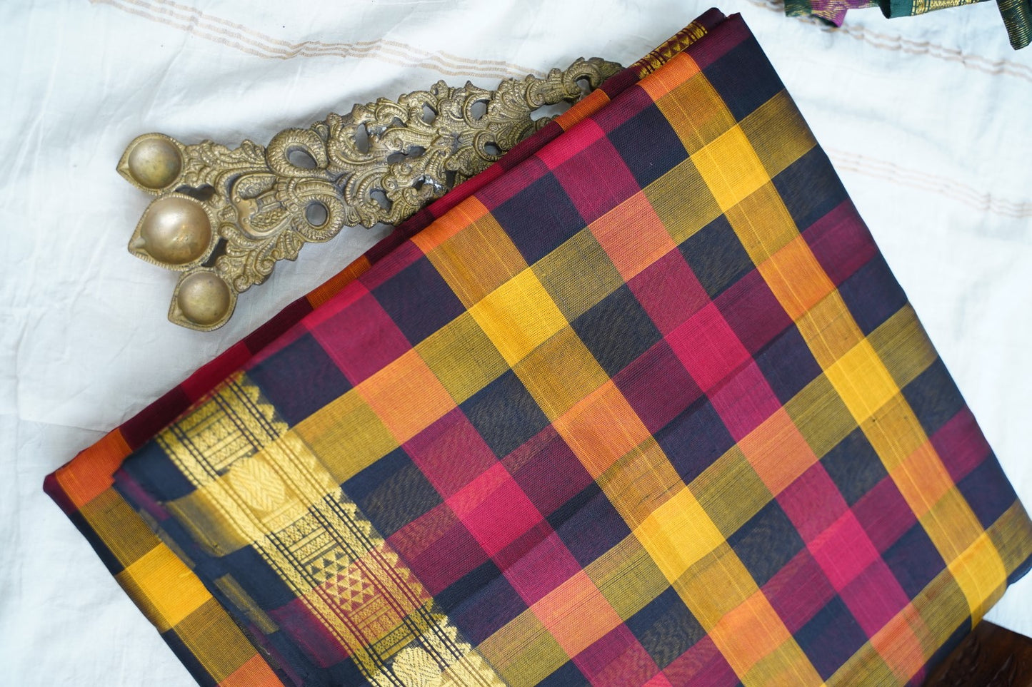 Kanchi Handloom Silk Cotton Saree PC17540