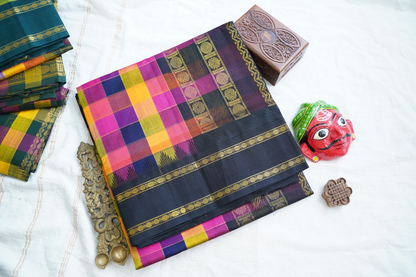 Kanchi Handloom Silk Cotton Saree PC17538