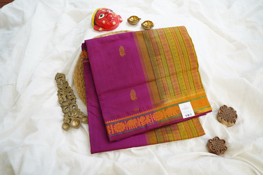 Kanchi Semi Silk Cotton Saree PC15285