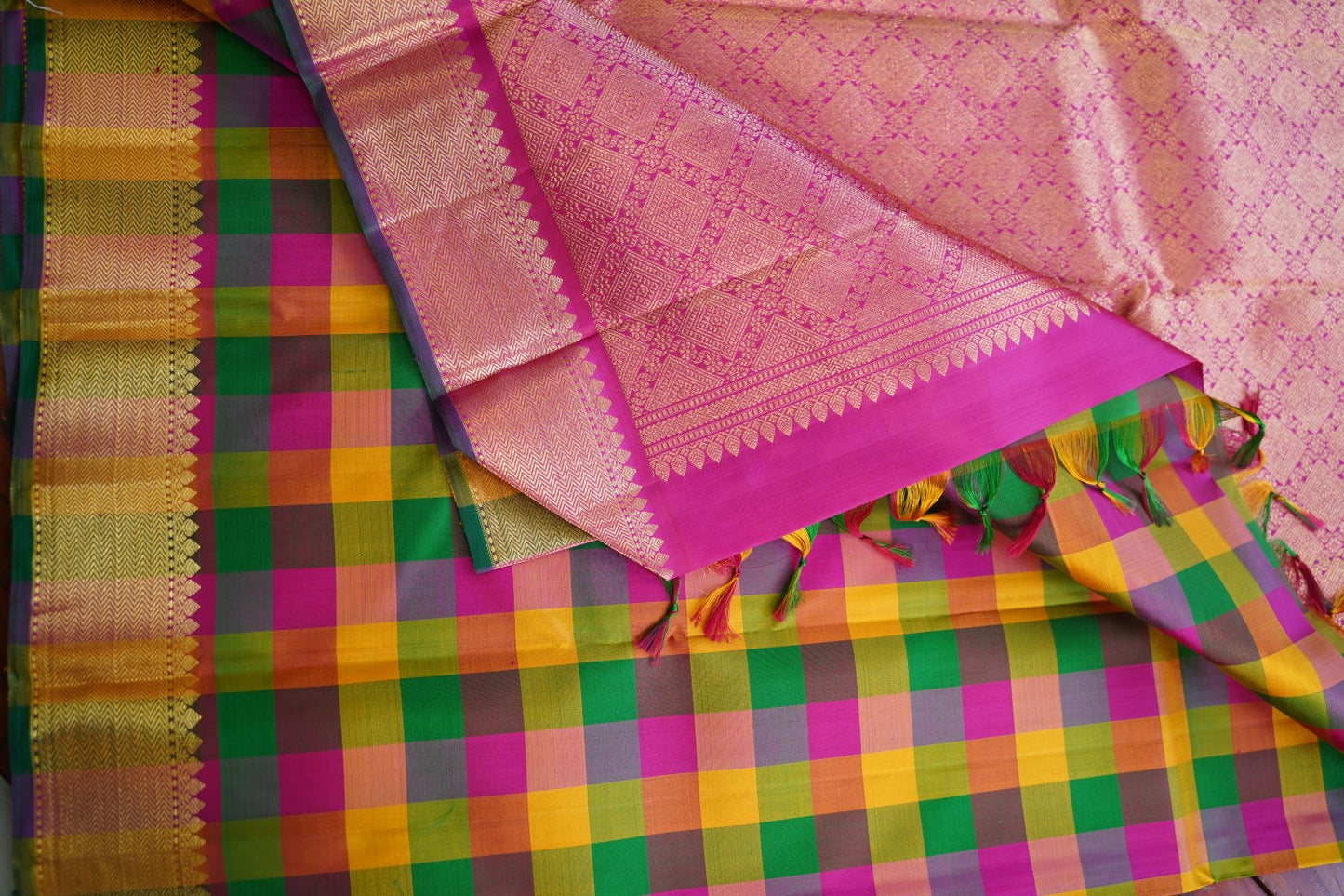 Pure Kanchi Silk Saree -PC16547