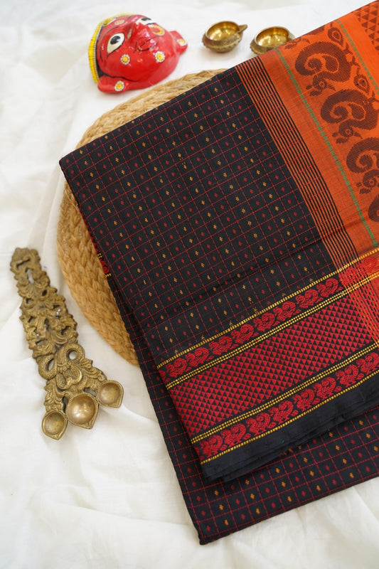 Kanchi Semi Silk Cotton Saree PC15289