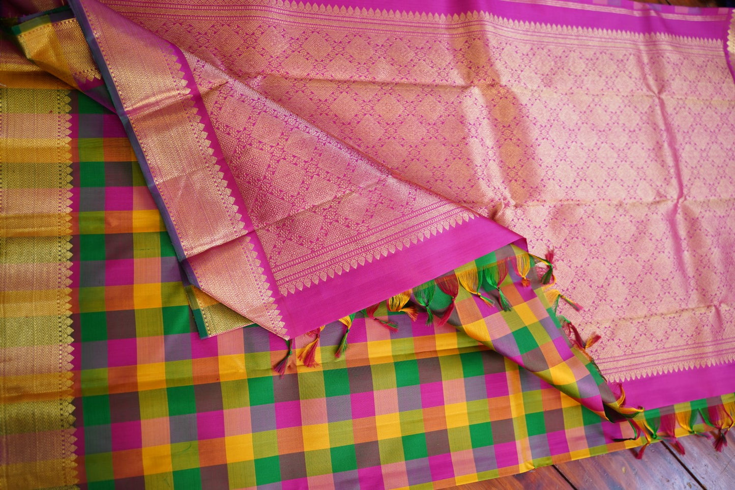 Pure Kanchi Silk Saree -PC16547