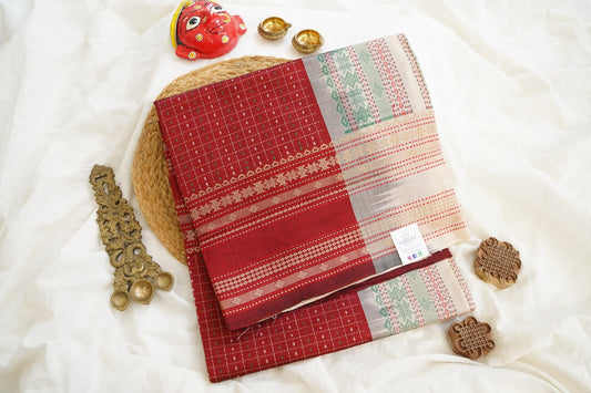 Kanchi Semi Silk Cotton Saree PC15293