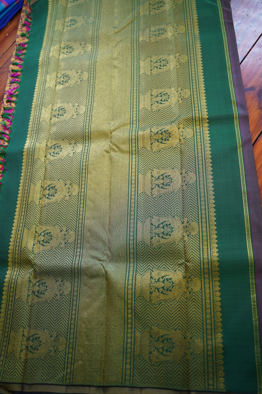 Pure Kanchi Vanasingaram Silk Saree -PC16527