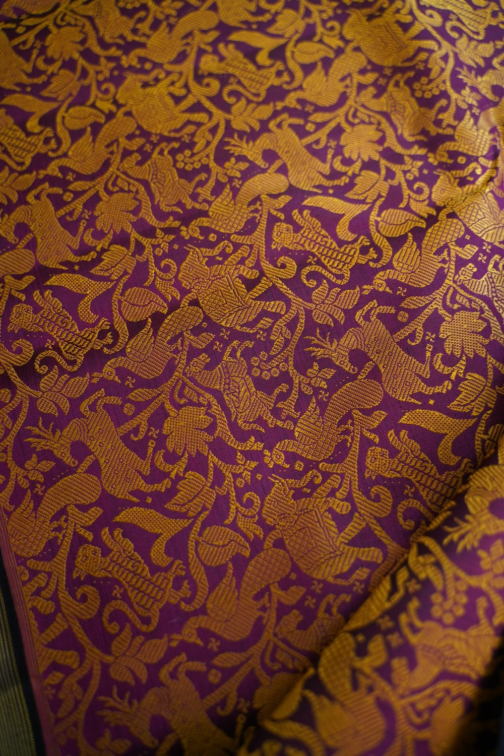 Pure Kanchi Vanasingaram Silk Saree -PC16527