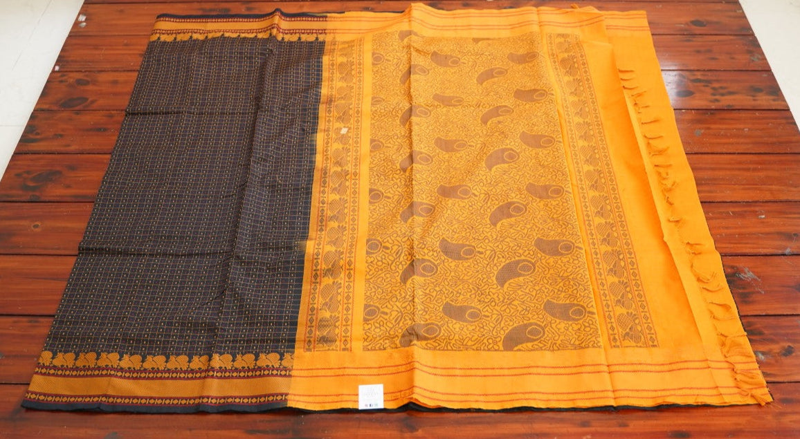 Kanchi Semi Silk Cotton Saree PC15288