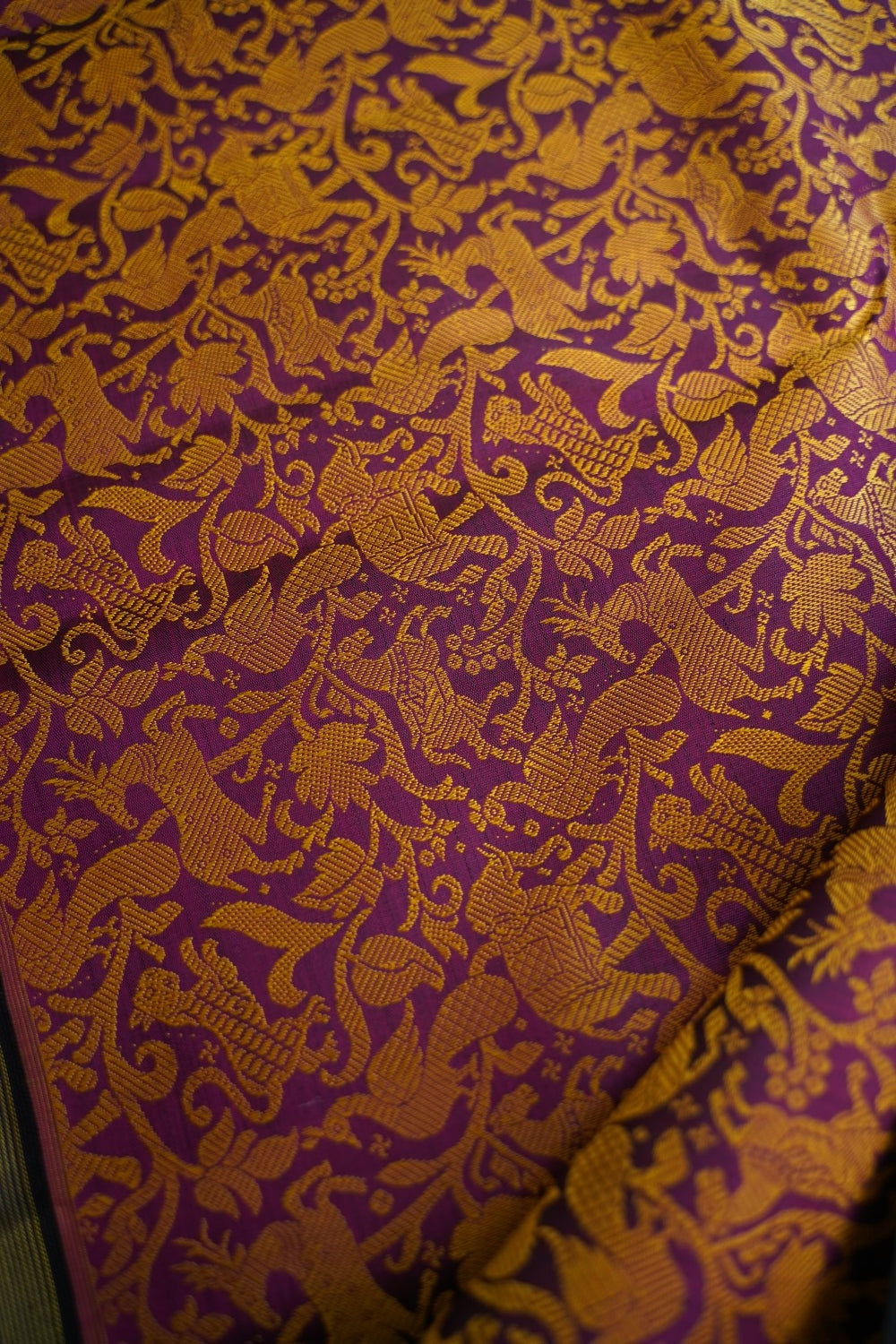 Pure Kanchi Vanasingaram Silk Saree -PC16527