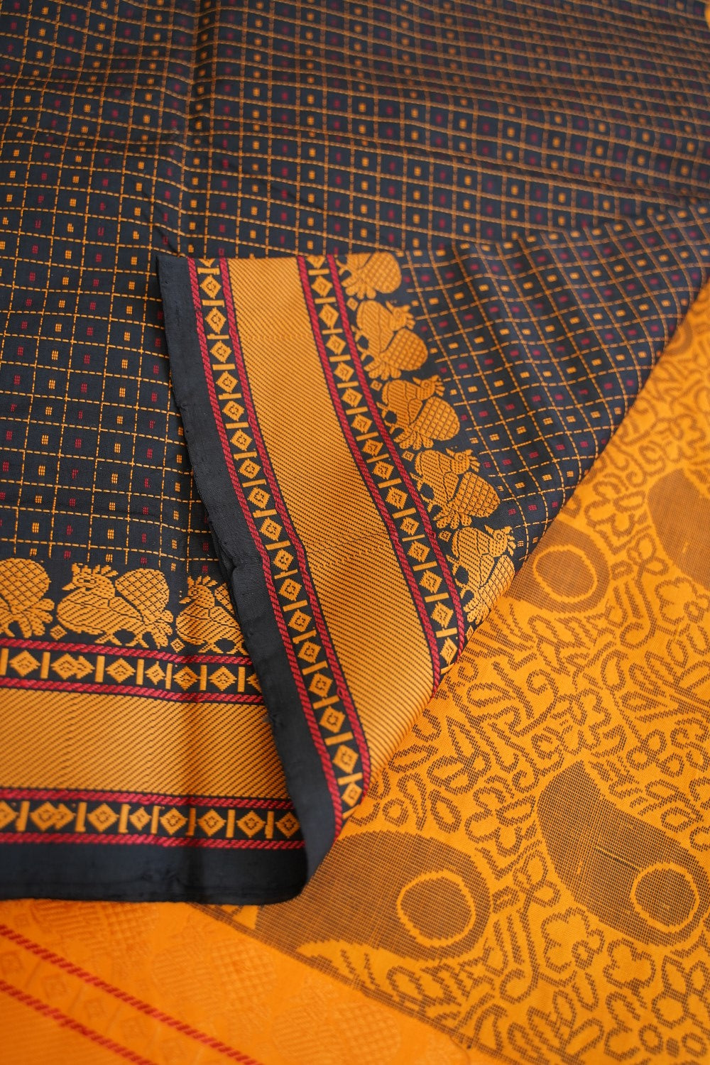 Kanchi Semi Silk Cotton Saree PC15288