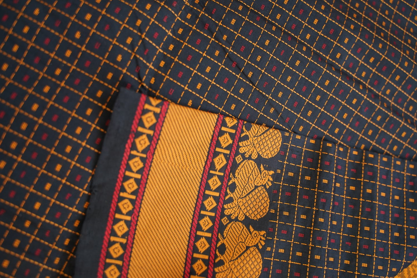 Kanchi Semi Silk Cotton Saree PC15288