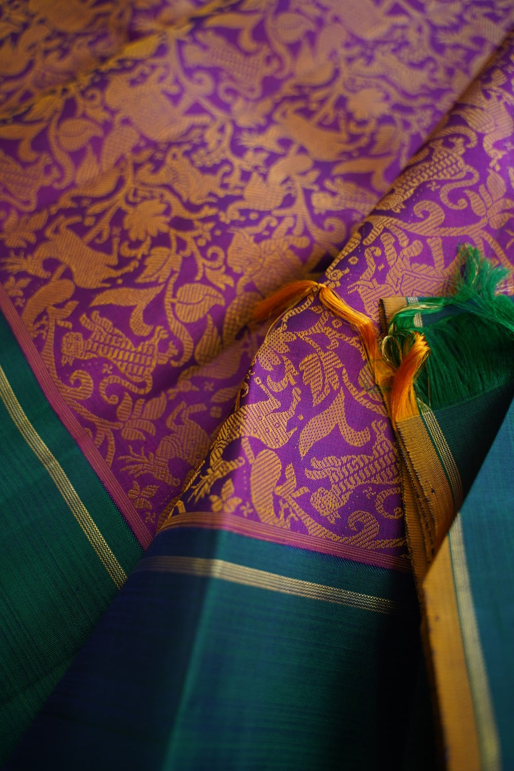 Pure Kanchi Vanasingaram Silk Saree -PC16528