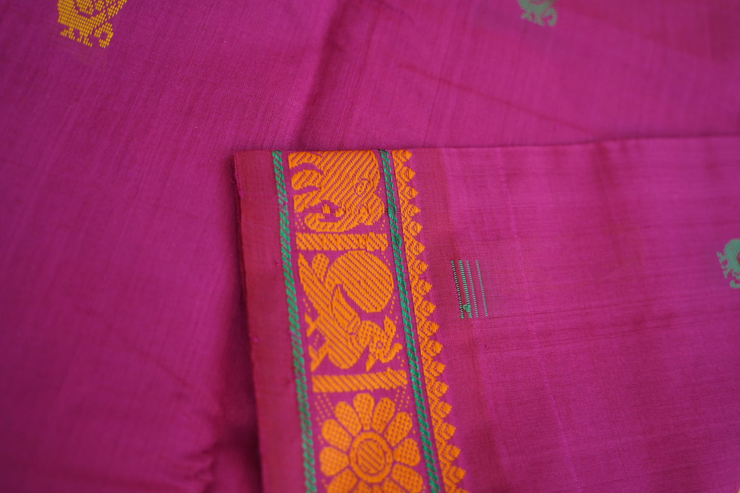 Kanchi Semi Silk Cotton Saree PC15285
