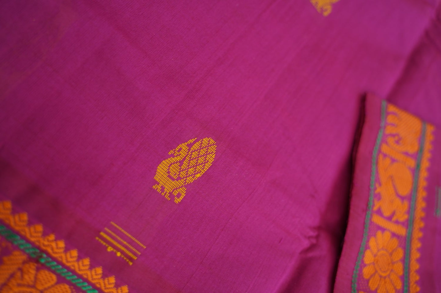 Kanchi Semi Silk Cotton Saree PC15285