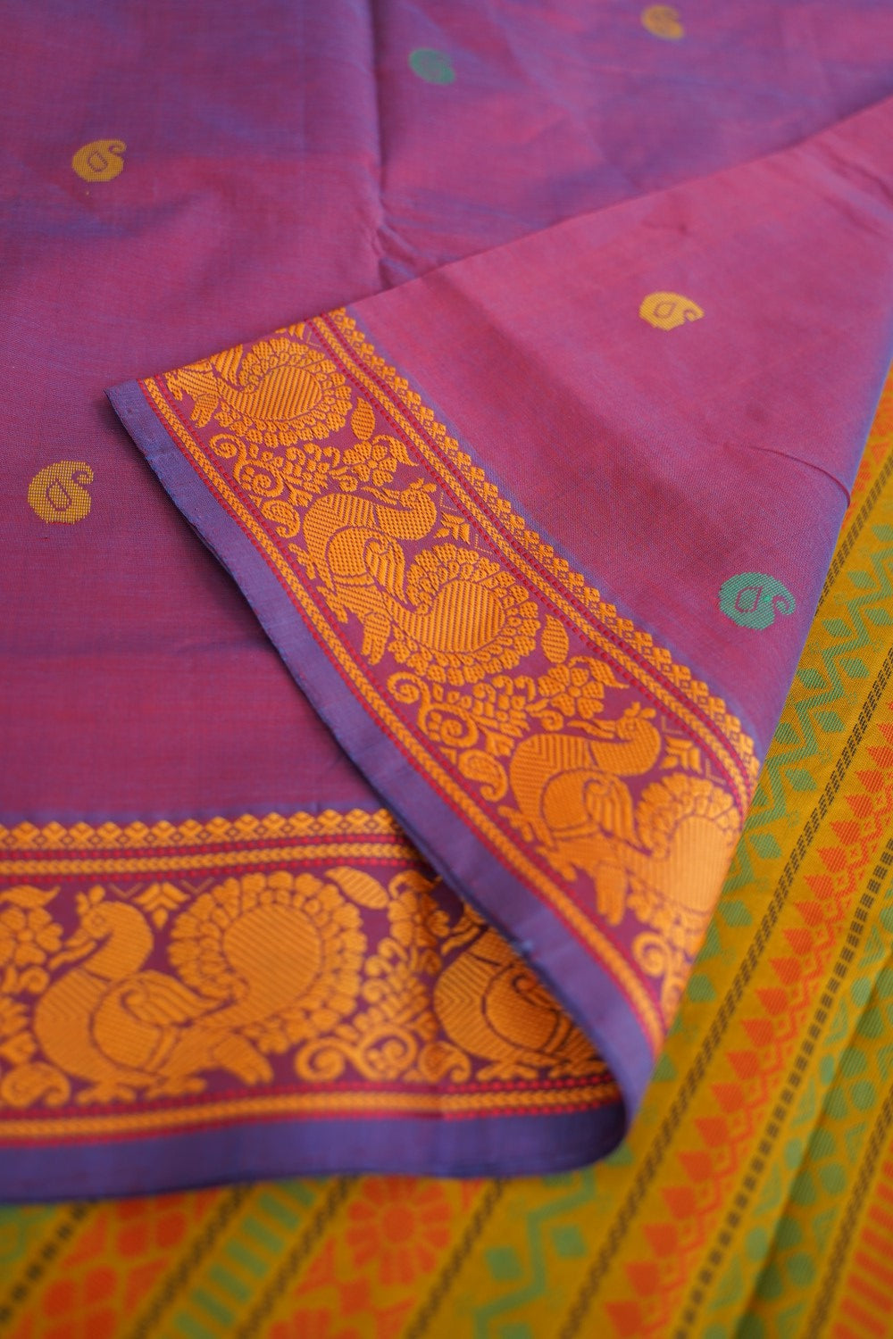Kanchi Semi Silk Cotton Saree PC15284