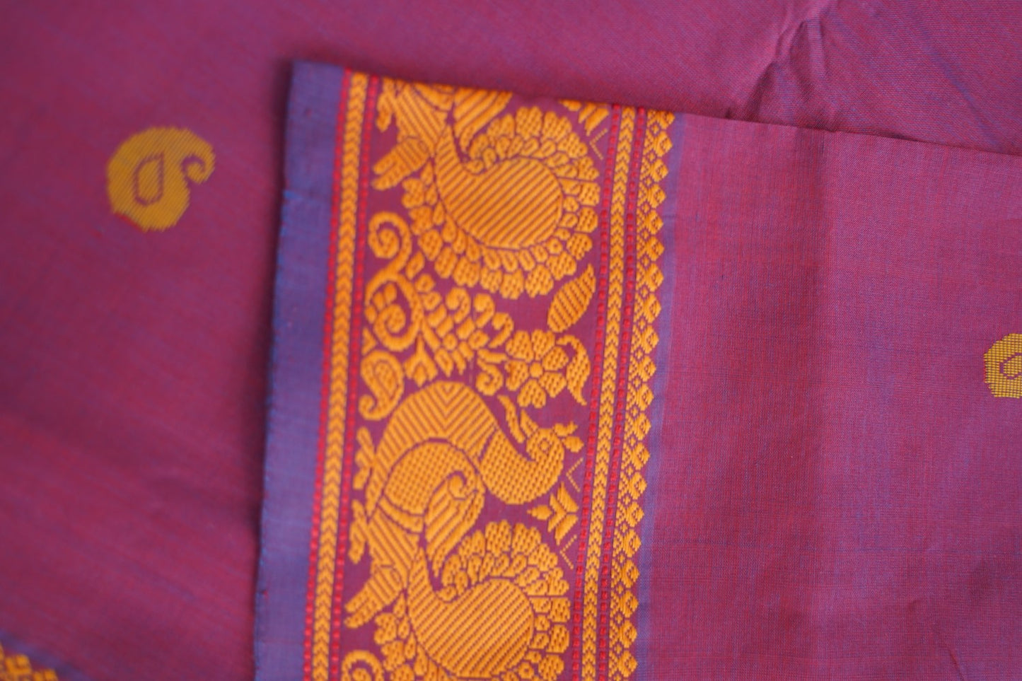 Kanchi Semi Silk Cotton Saree PC15284