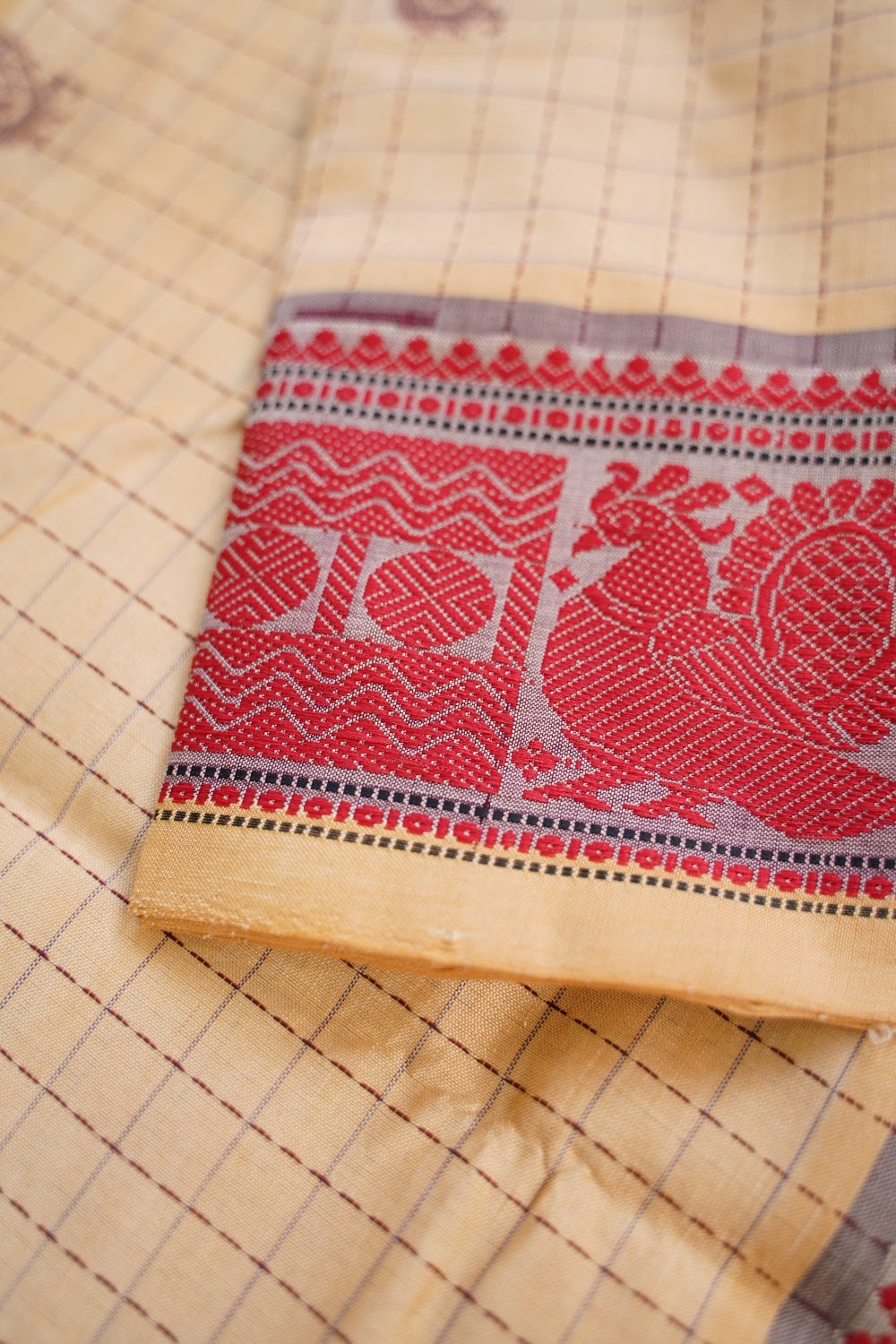 Kanchi Semi Silk Cotton Saree PC15280