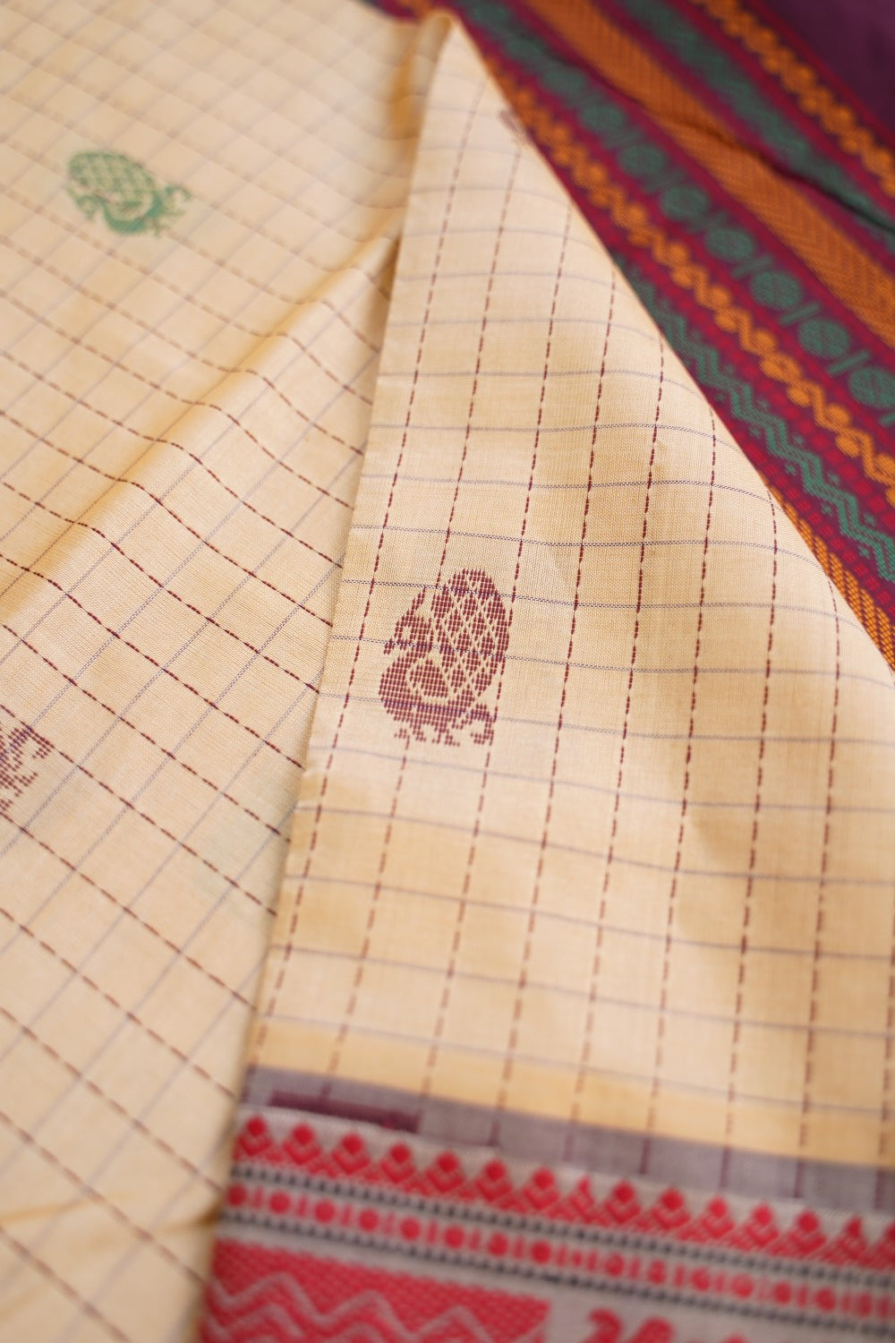 Kanchi Semi Silk Cotton Saree PC15280