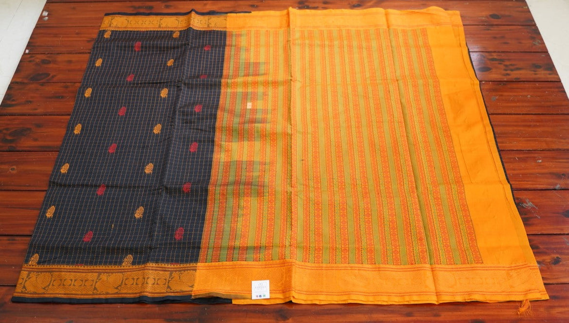 Kanchi Semi Silk Cotton Saree PC15281