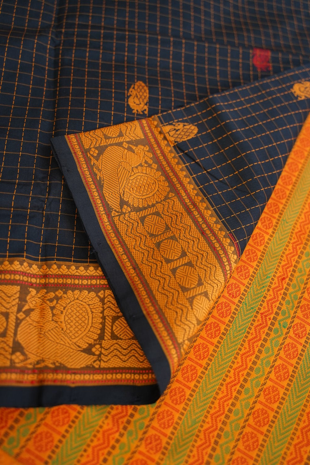 Kanchi Semi Silk Cotton Saree PC15281