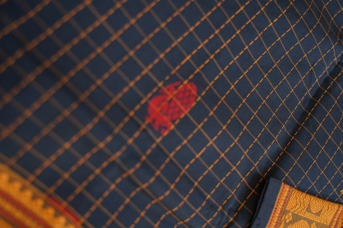 Kanchi Semi Silk Cotton Saree PC15281