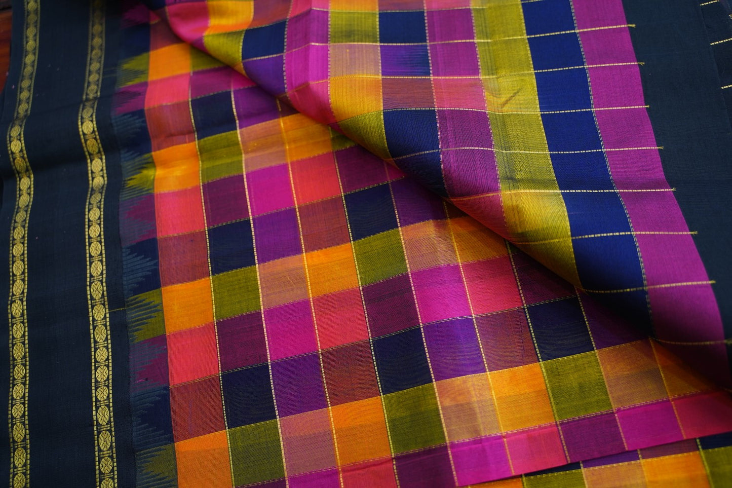 Kanchi Handloom Silk Cotton Saree PC17538