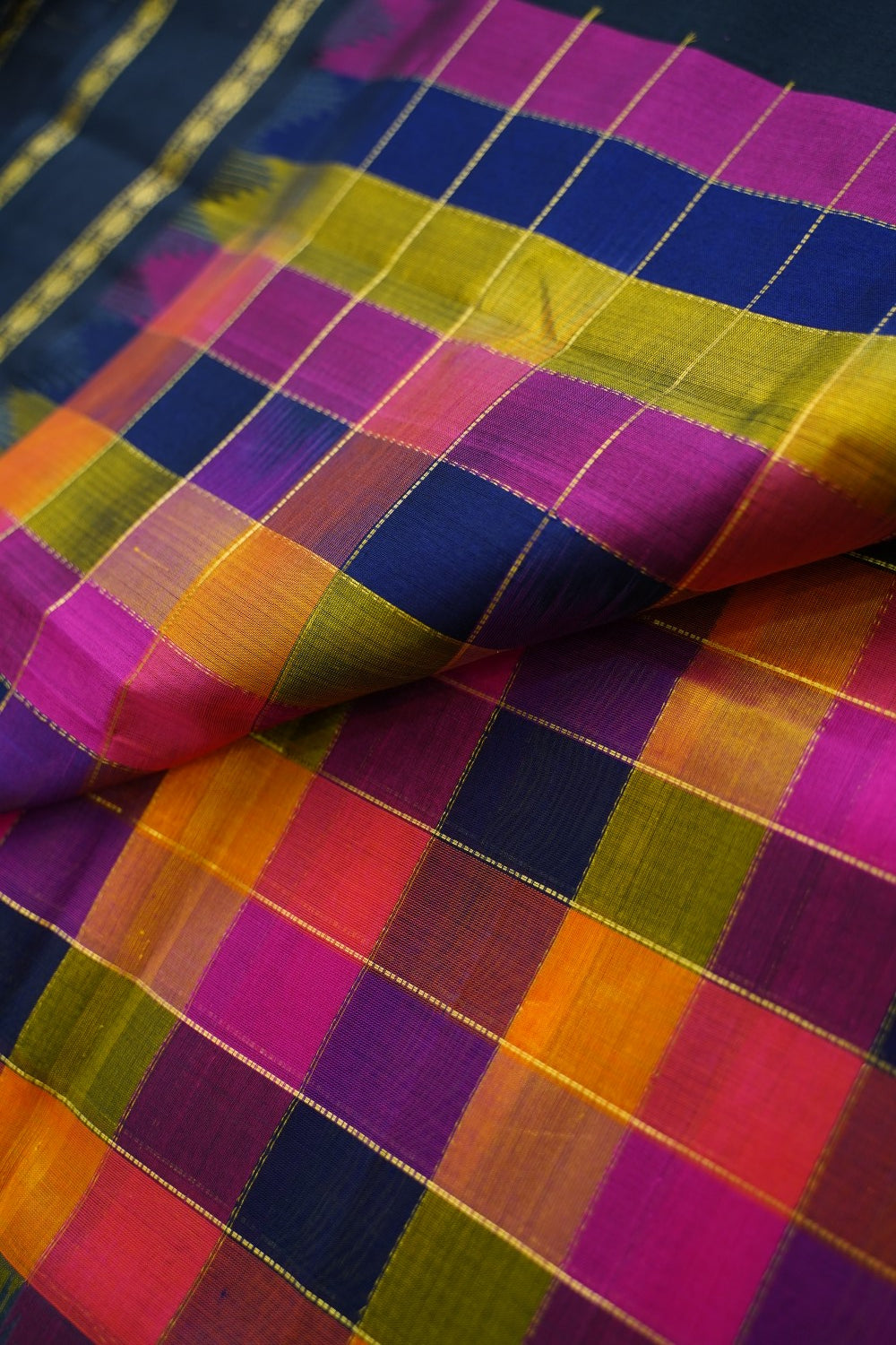 Kanchi Handloom Silk Cotton Saree PC17538