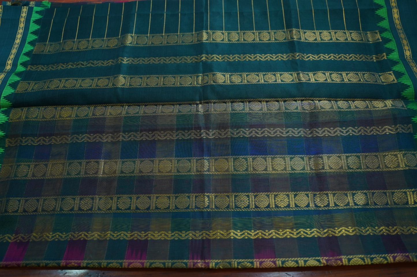 Kanchi Handloom Silk Cotton Saree PC17537