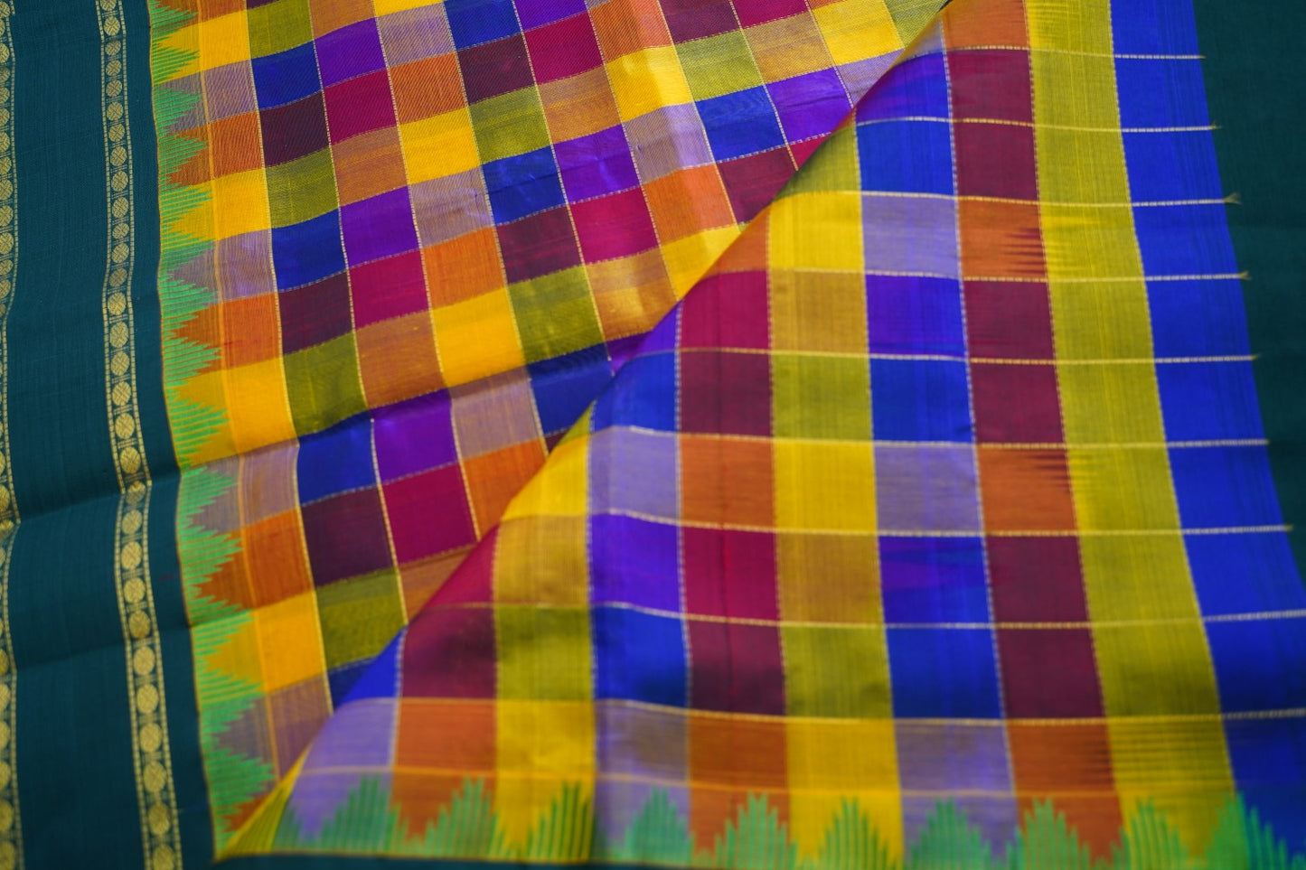 Kanchi Handloom Silk Cotton Saree PC17537