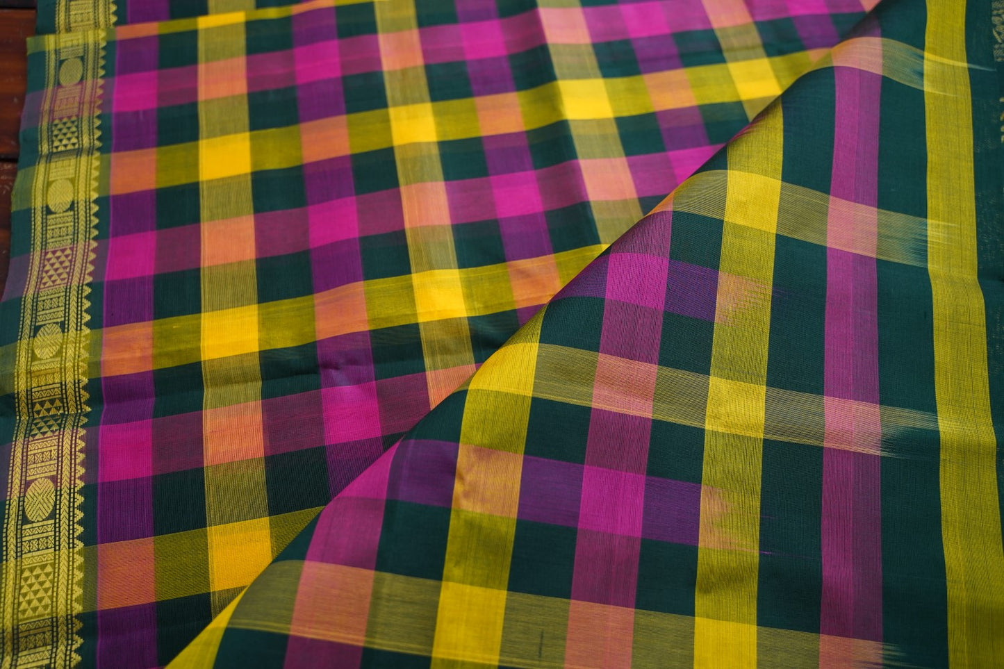 Kanchi Handloom Silk Cotton Saree PC17539