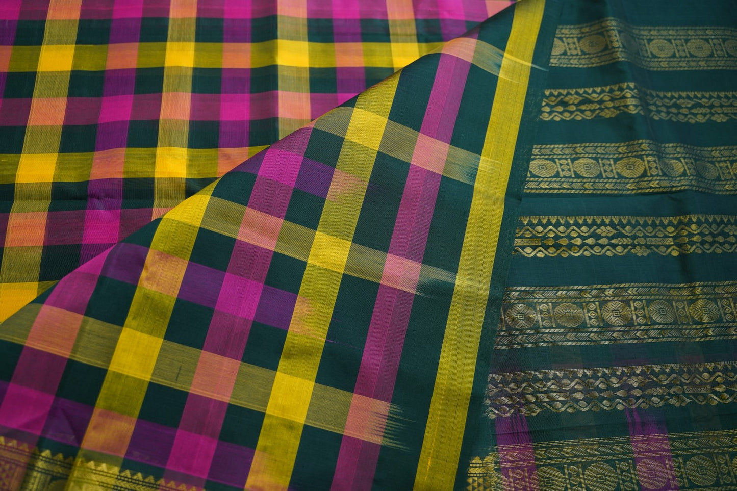 Kanchi Handloom Silk Cotton Saree PC17539