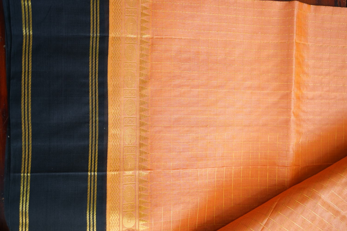 Kanchi Handloom Silk Cotton Saree Pc16567