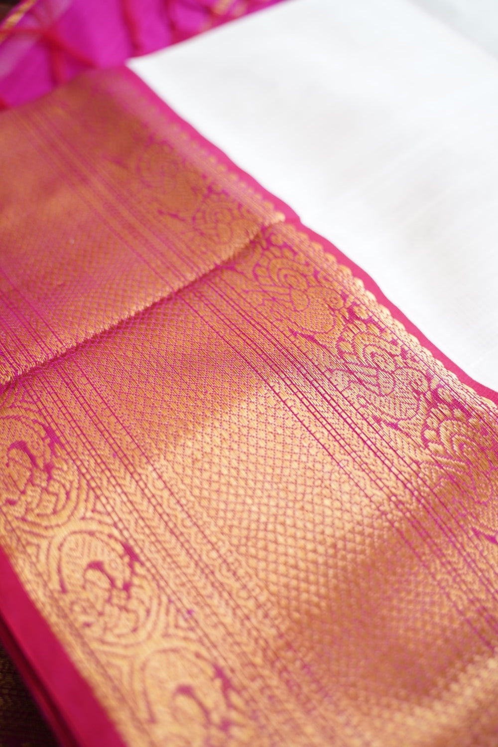 Kanchi Handloom Silk Cotton Saree Pc16552