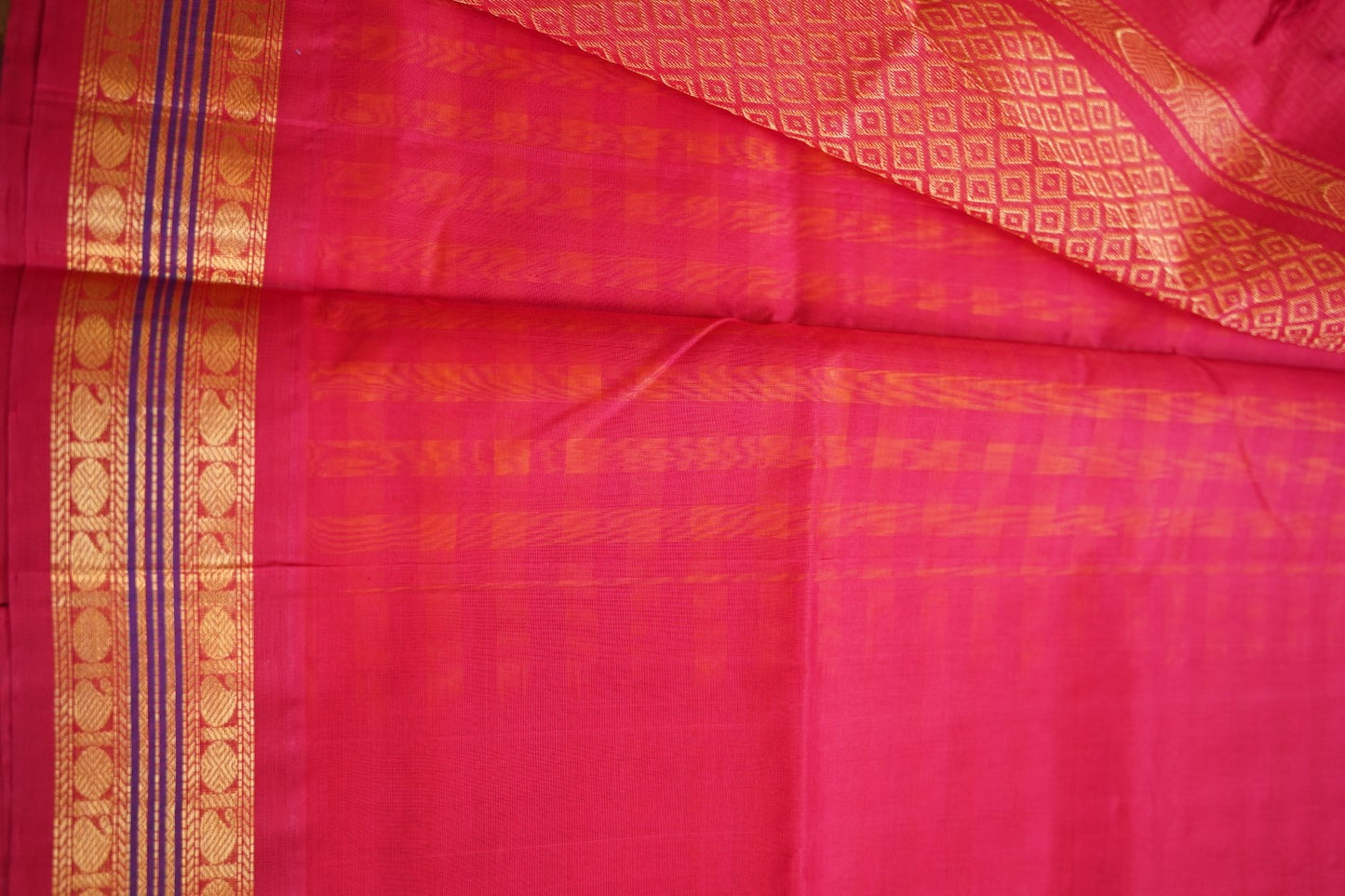 Kanchi Handloom Silk Cotton Saree Pc16562