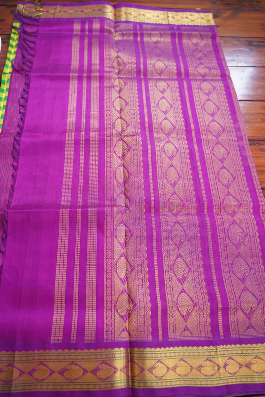 Kanchi Handloom Silk Cotton Saree pc16551