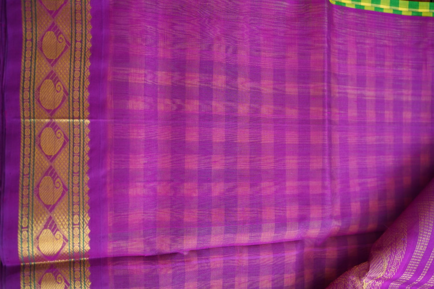 Kanchi Handloom Silk Cotton Saree pc16551